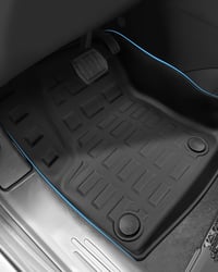 LANGBEAN Jeep Avenger EV gumiszőnyeg szett 2023-2026, TPE, vízálló, csúszásmentes, fekete 3db 8