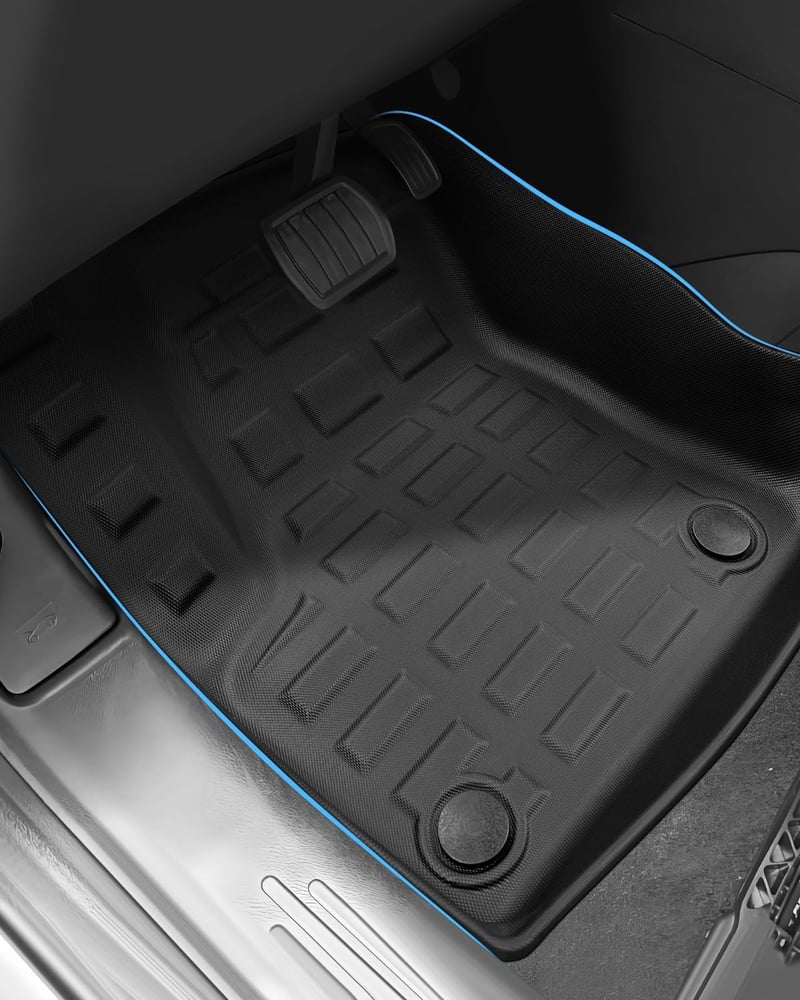 LANGBEAN Jeep Avenger EV gumiszőnyeg szett 2023-2026, TPE, vízálló, csúszásmentes, fekete 3db