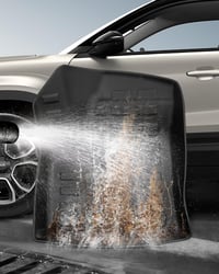 LANGBEAN Jeep Avenger EV gumiszőnyeg szett 2023-2026, TPE, vízálló, csúszásmentes, fekete 3db 7