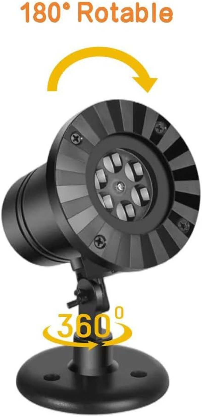Langubaby LED Hópehely Projektor Kültéri Karácsony Vízálló IP65 Kék Fehér