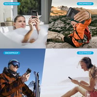 Husă rezistentă la apă Lanhiem pentru Google Pixel 6 Pro IP68, protecție 360°, cu folie de protecție ecran integrată - negru 7