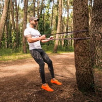 Lanjue Fitness Súprava odporových gúm 3 ks, 3 veľkosti, posilňovacie gumy na zhyby, silový tréning, jóga, powerlifting, červená, čierna, žltá 8