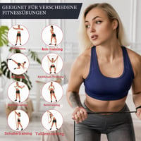 Lanjue Fitness Súprava odporových gúm 3 ks, 3 veľkosti, posilňovacie gumy na zhyby, silový tréning, jóga, powerlifting, červená, čierna, žltá 5
