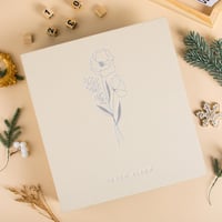 Lanpn fotoalbum za fotografije 11x15 i 11,5x15 cm, veliki album s navlakama za 600 fotografija, platneni uvez, za okomite i vodoravne slike, bež 5