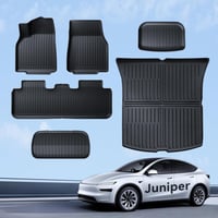 LANTU Tesla Model Y 2025-2026 gumiszőnyeg szett 6 részes TPE vízálló 1