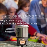 Tablete de combustibil solid LANXUANR pentru aprinderea focului, șemineu, grătar, sobă pe lemne, camping, foc de tabără, pentru uz interior și exterior, 16 buc x 15g 2