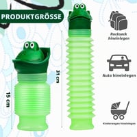 Urinar portabil pliabil LAOJU, geantă reutilizabilă de colectare a urinei pentru călătorii, urgențe, camping sau toaletă auto 2