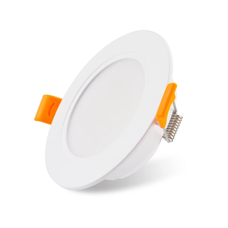 Ploché LED vstavané bodové svietidlo 5W, IP54, 3000/4000/6000K, do kúpeľne, do obývačky