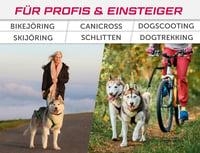 LASALINE Kutyahám X-Back Canicross Bikejoring Szánhúzás Fekete-Világoskék 6