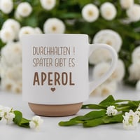 Zabavna šalica za kavu s uredskim natpisom i uzorkom Aperola - Poklon za kolegicu, prijateljicu - Finski dizajn 7