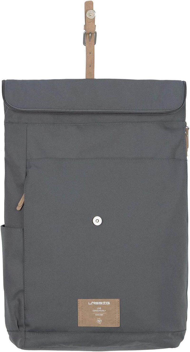 LÄSSIG GRE Rolltop Hátizsák Pelenkázó Táska Kiegészítőkkel