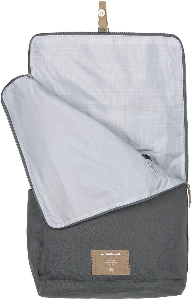LÄSSIG GRE Rolltop Hátizsák Pelenkázó Táska Kiegészítőkkel