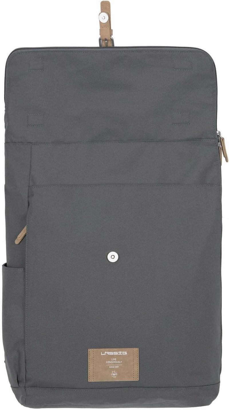 LÄSSIG GRE Rolltop Hátizsák Pelenkázó Táska Kiegészítőkkel