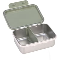Cutie de prânz pentru copii LÄSSIG din oțel inoxidabil, sustenabilă, pentru grădiniță și școală, Happy Prints Light Olive 3