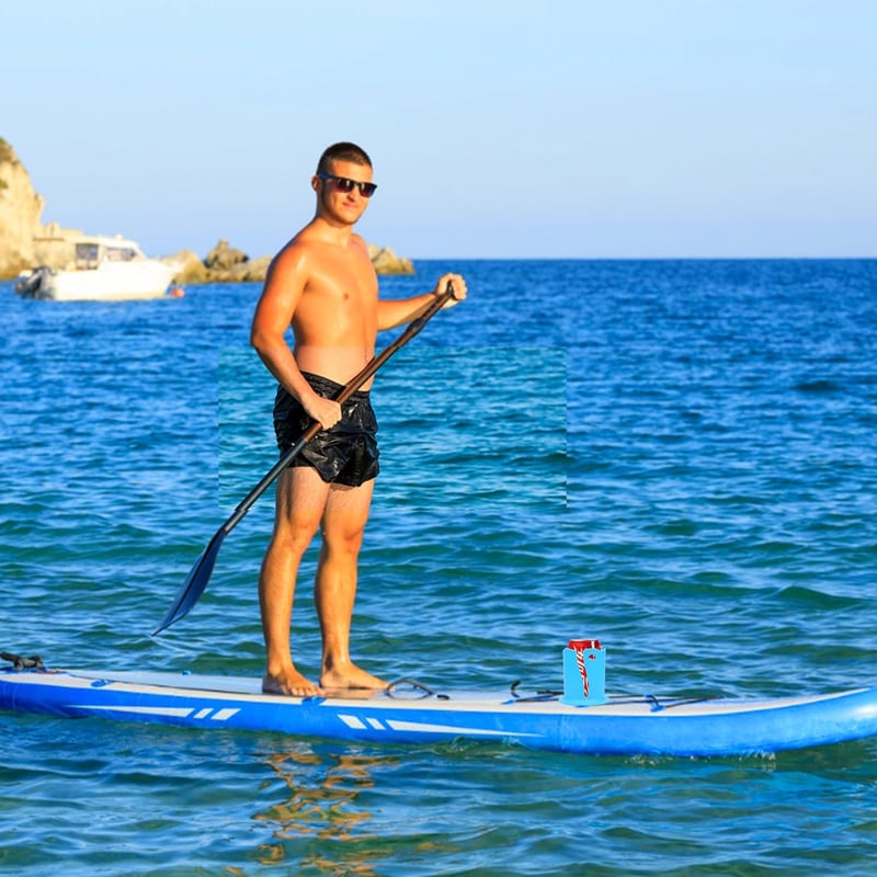 Lasuroa 2db Kajak Italtartó, SUP Paddle Board Pohártartó Kék