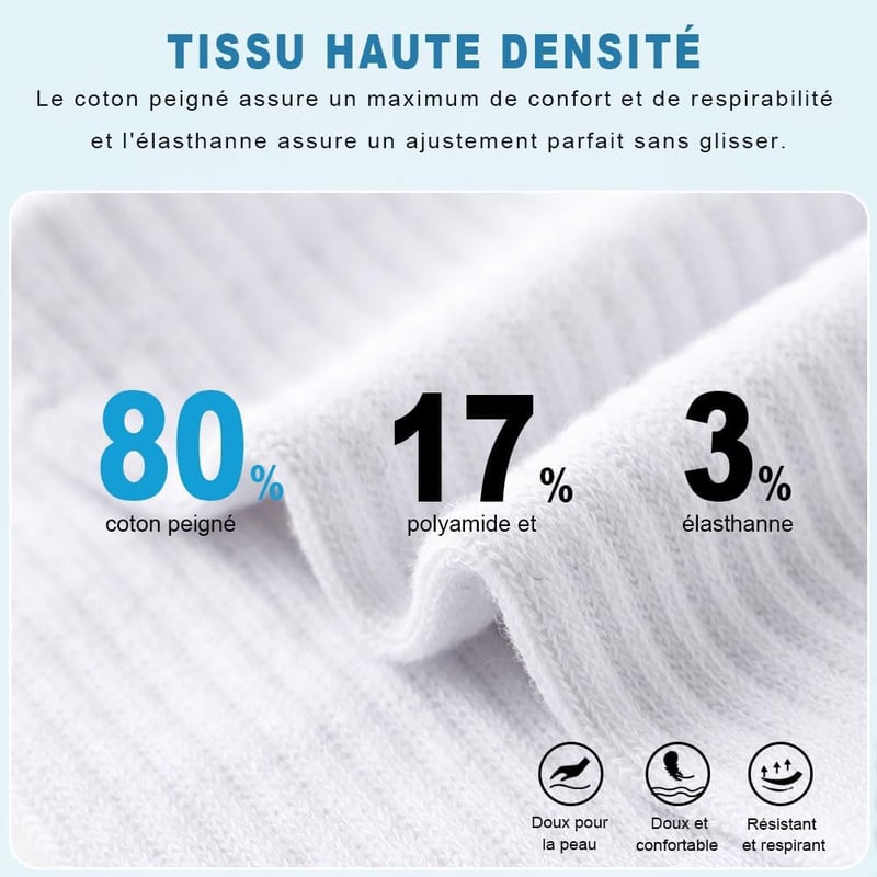 LATRAT 10 pár férfi zokni szagtalan sport ősz tél csomag