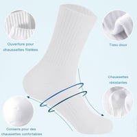 LATRAT 10 pár férfi zokni szagtalan sport ősz tél csomag 4
