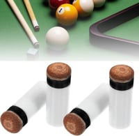 LATRAT 20db 10mm Biliárd Cue Csavar Fejhez Billiárd Dákó Csere Alkatrész Barna 7