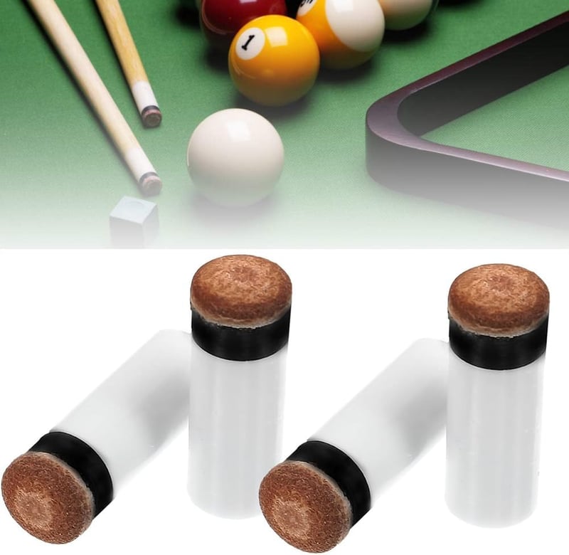LATRAT 20db 10mm Biliárd Cue Csavar Fejhez Billiárd Dákó Csere Alkatrész Barna