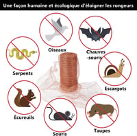 LATRAT 6M Réz Háló Rágcsáló és Kártevő Elleni Védelem Kerthez 2