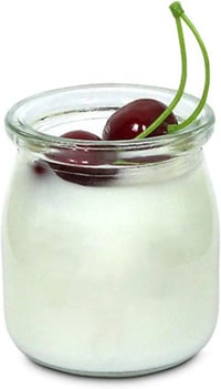 LATRAT Joghurt Üveg Fedővel 150ml Puding Desszert Pohár 4