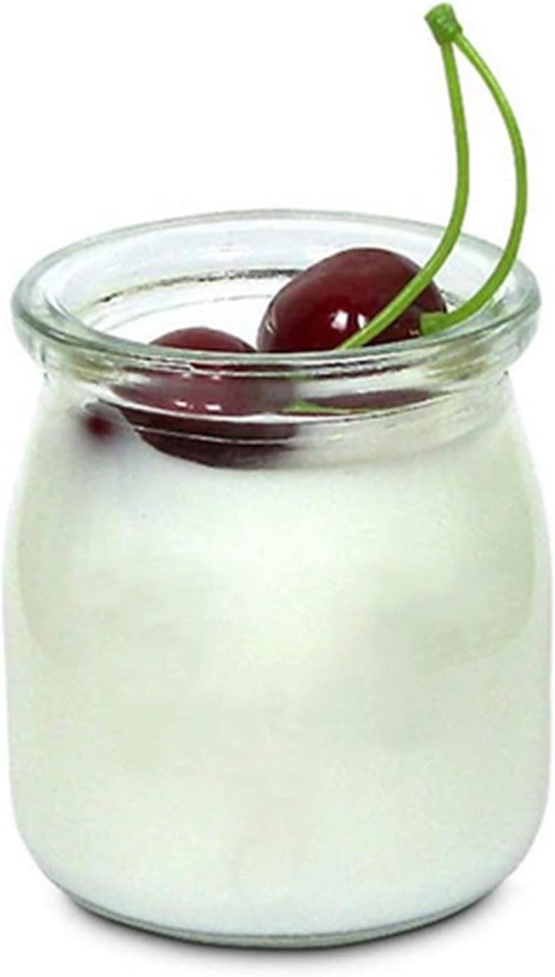 LATRAT Joghurt Üveg Fedővel 150ml Puding Desszert Pohár