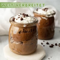 LATRAT Joghurt Üveg Fedővel 150ml Puding Desszert Pohár 6