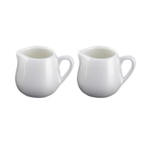 LATRAT keramički vrč za mlijeko 100 ml - bijeli - 2 kom. 1