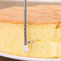 LATRAT rozsdamentes acél tortaszeletelő - 32 cm, állítható magasság 5