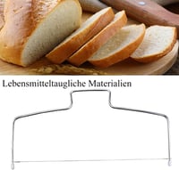 LATRAT rozsdamentes acél tortaszeletelő - 32 cm, állítható magasság 8