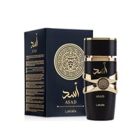Lattafa Asad Unisex Eau de Parfum - 100 ml Fűszeres-Balzsamos Illat Fekete Bors, Kávé és Vanília Jegyekkel - Férfi és Női Parfüm 2