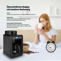 Lauben Grind&Drip 600BB kávéfőző beépített kávédarálóval, 0,56L, 2-4 csésze 5