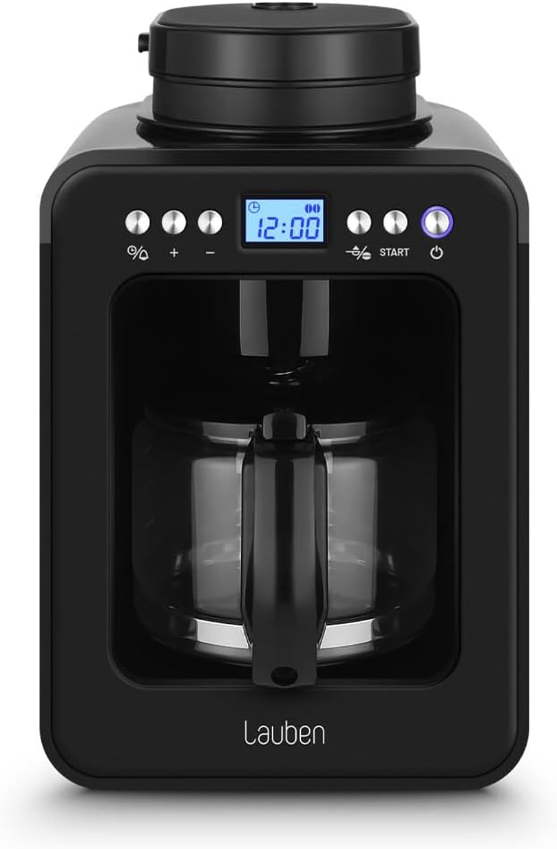 Lauben Grind&Drip 600BB kávéfőző beépített kávédarálóval, 0,56L, 2-4 csésze