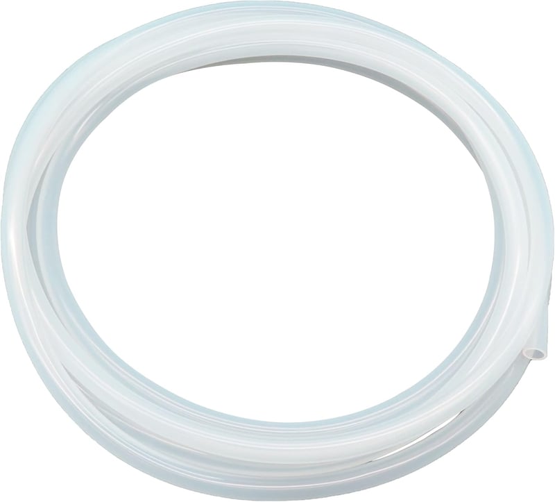 LAVMHAB Élelmiszeripari Szilikon Cső 10mm/13mm - 1,5m Átlátszó Flexibilis Tömlő Víz, Levegő Szállításához Pumpákhoz