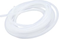 LAVMHAB Szilikon Cső 6mm x 8mm 6m - Élelmiszeripari Minőségű, Átlátszó, Rugalmas Víz és Levegő Tömlő Folyadék Szállításhoz, -50°C - 200°C 1