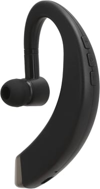 Lazmin112 Bluetooth Mono Fülhorgos Vezeték Nélküli HiFi Sztereó Mélybass Fejhallgató Fekete 3