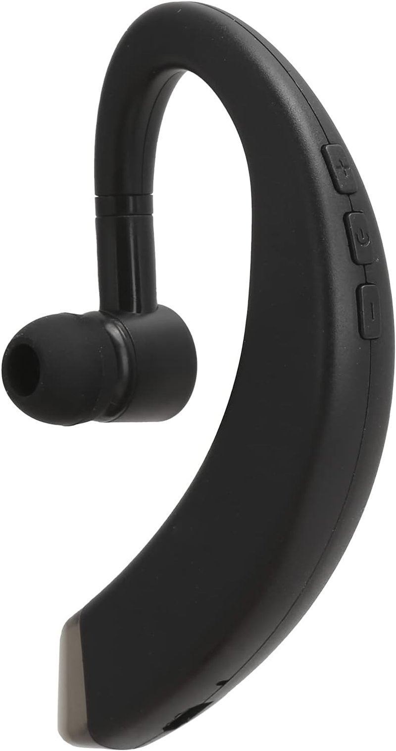 Lazmin112 Bluetooth Mono Fülhorgos Vezeték Nélküli HiFi Sztereó Mélybass Fejhallgató Fekete