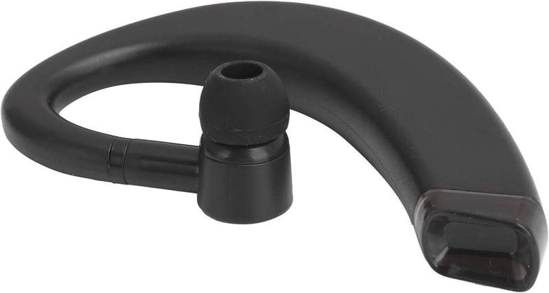 Lazmin112 Bluetooth Mono Fülhorgos Vezeték Nélküli HiFi Sztereó Mélybass Fejhallgató Fekete