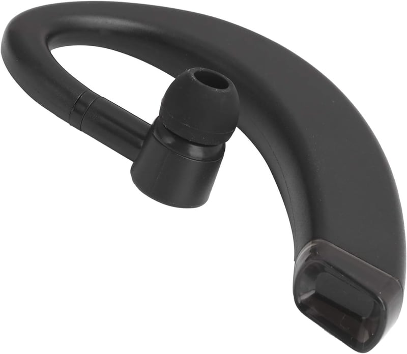 Lazmin112 Bluetooth Mono Fülhorgos Vezeték Nélküli HiFi Sztereó Mélybass Fejhallgató Fekete