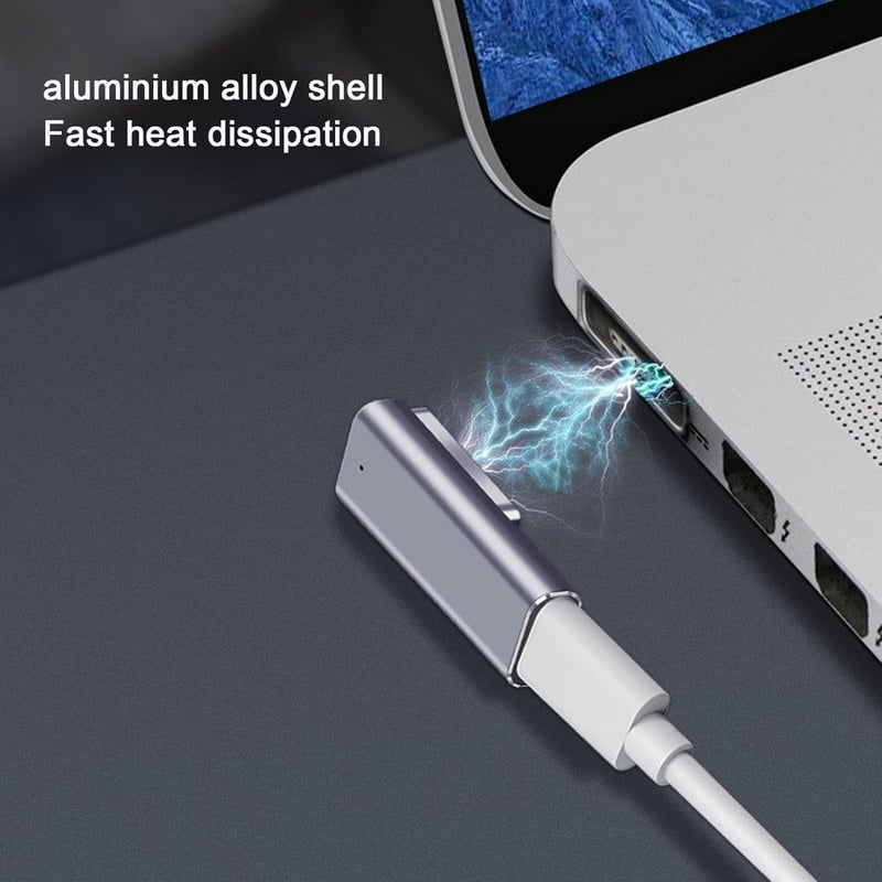 Lazmin112 USB-C Mágneses Adapter PD Gyorstöltés Adatátvitel Laptophoz