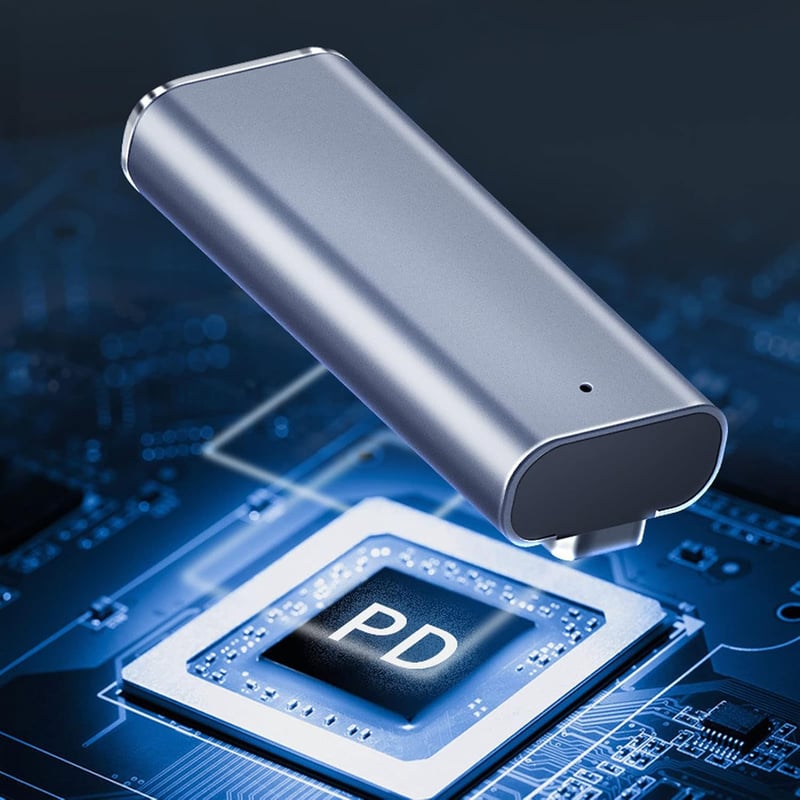 Lazmin112 USB-C Mágneses Adapter PD Gyorstöltés Adatátvitel Laptophoz