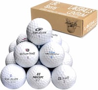 lbc-sports Lakeballs Mix 100db AAAA/AAA Golfgolyó Prémium Minőség 1