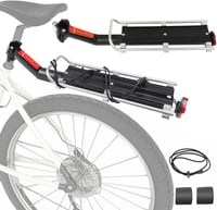 LBING alumínium kerékpár csomagtartó állítható gyorscsatlakozós hátsó rack 15-20 kg 1