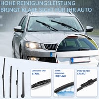 Sada predných a zadných stieračov LbsAMP pre Škoda Octavia III Combi 2013-2019 - Predná a zadná súprava 6