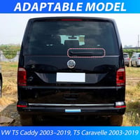 LbsAMP Hátsó Ablaktörlő Készlet VW T5 Caddy Caravelle Transporter Modellekhez 2003-2019 - 2 db Ablaktörlő Lapát és 1 db Ablaktörlő Kar Csere 5