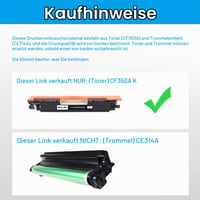 LCL 130A CF350A čierny renovovaný toner pre tlačiarne HP Color LaserJet Pro MFP M176 M176FN M176n M177 M177FW 2