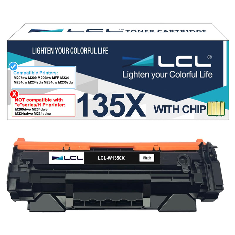 Cartuș toner LCL 135X Negru (cu cip) HP 35A W1350A 135X W1350X pentru LaserJet M207dw M209dw MFP M234 M234dw M234sdn M235sdw Compatibil (1 buc.)