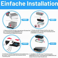 LCL 55B2000 čierny kompatibilný toner pre tlačiarne Lexmark MS331 MS431 MS431dn MS431dw MX331 MX431 MX431adn MX431adw MX432 MX432adw 1 ks 3