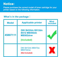 LCL B432dn B512dn MB492 fekete toner 12000 oldal 2