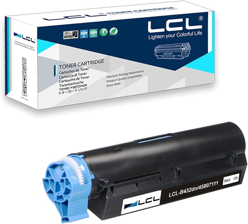 LCL B432dn B512dn MB492 fekete toner 12000 oldal